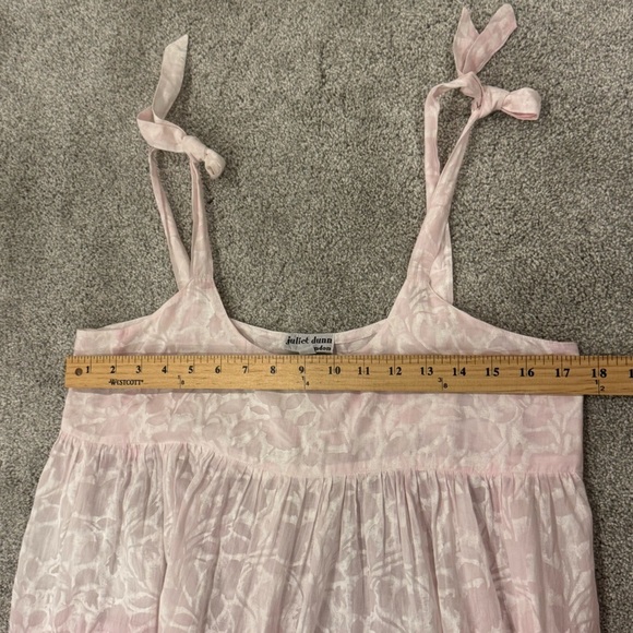 Juliet Dunn Shadow Flower Ombré Tie Dye Dress - Pink Size Medium / Large NWOT - Picture 8 of 11